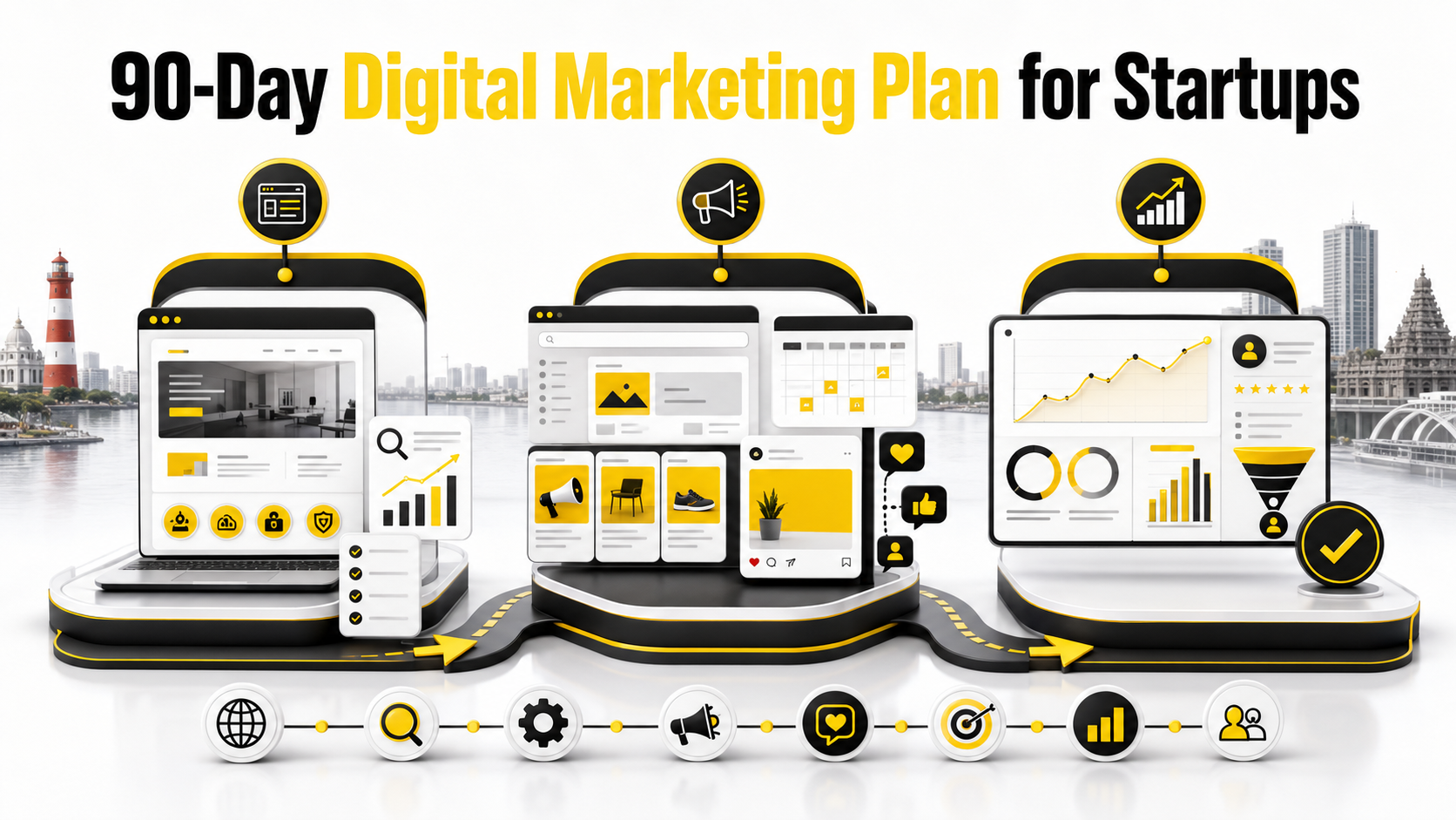 A 90-Day Digital Marketing Plan for Chennai Startup