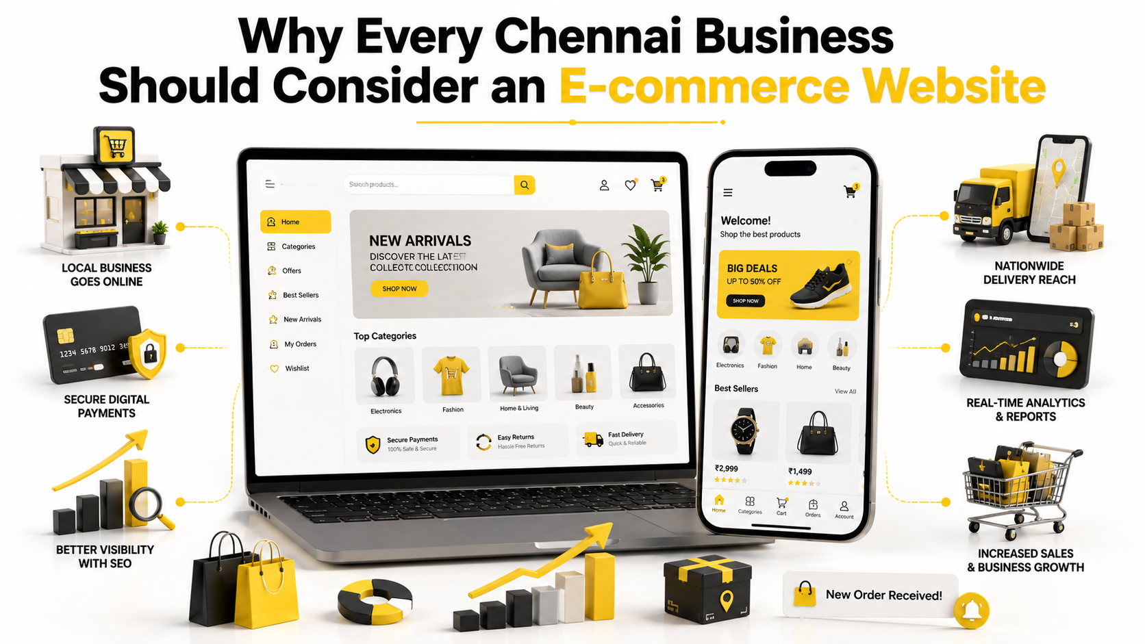 Why Chennai Businesses Should Consider an E-commerce Website